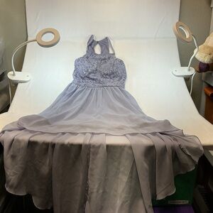 JCPenny Lavender Speechless Size 5 HiLo PromFormal Gown Brand New W Tags 0625